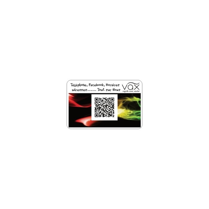 CARTE DE VISITE VAX (  X 250 )