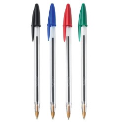 STYLO BILLE ( x4) NOIR