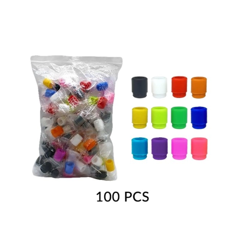 DRIP TIP SILICONE 510 (TESTEURS TANK x 100)